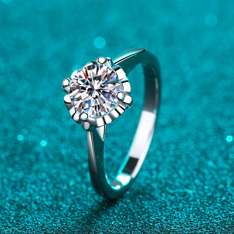 1CT D Colorful VVS1 EX Delicate Mossstone Ring Paving Inlay 925 sterling silver ring women's engagement wedding gift
1CT D Colorful VVS1 EX Delicate Mossstone Ring Paving Inlay 925 sterling silver ring women's engagement wedding gift