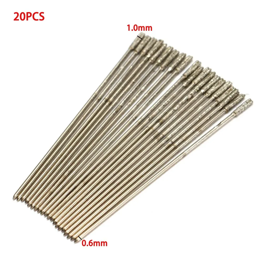 20Pcs 1mm Mini Micro Drill Bits Jewelry Drilling Bit Diamond Stone HSS DrillBits High Quality And Durable
20Pcs 1mm Mini Micro Drill Bits Jewelry Drilling Bit Diamond Stone HSS DrillBits High Quality And Durable