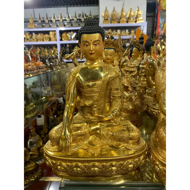 wholesale buddha statue # 31CM LARGE # Tibetan Buddhism the Buddha FULL Gold-plated brass statue # HOME efficacious Talisman
wholesale buddha statue # 31CM LARGE # Tibetan Buddhism the Buddha FULL Gold-plated brass statue # HOME efficacious Talisman