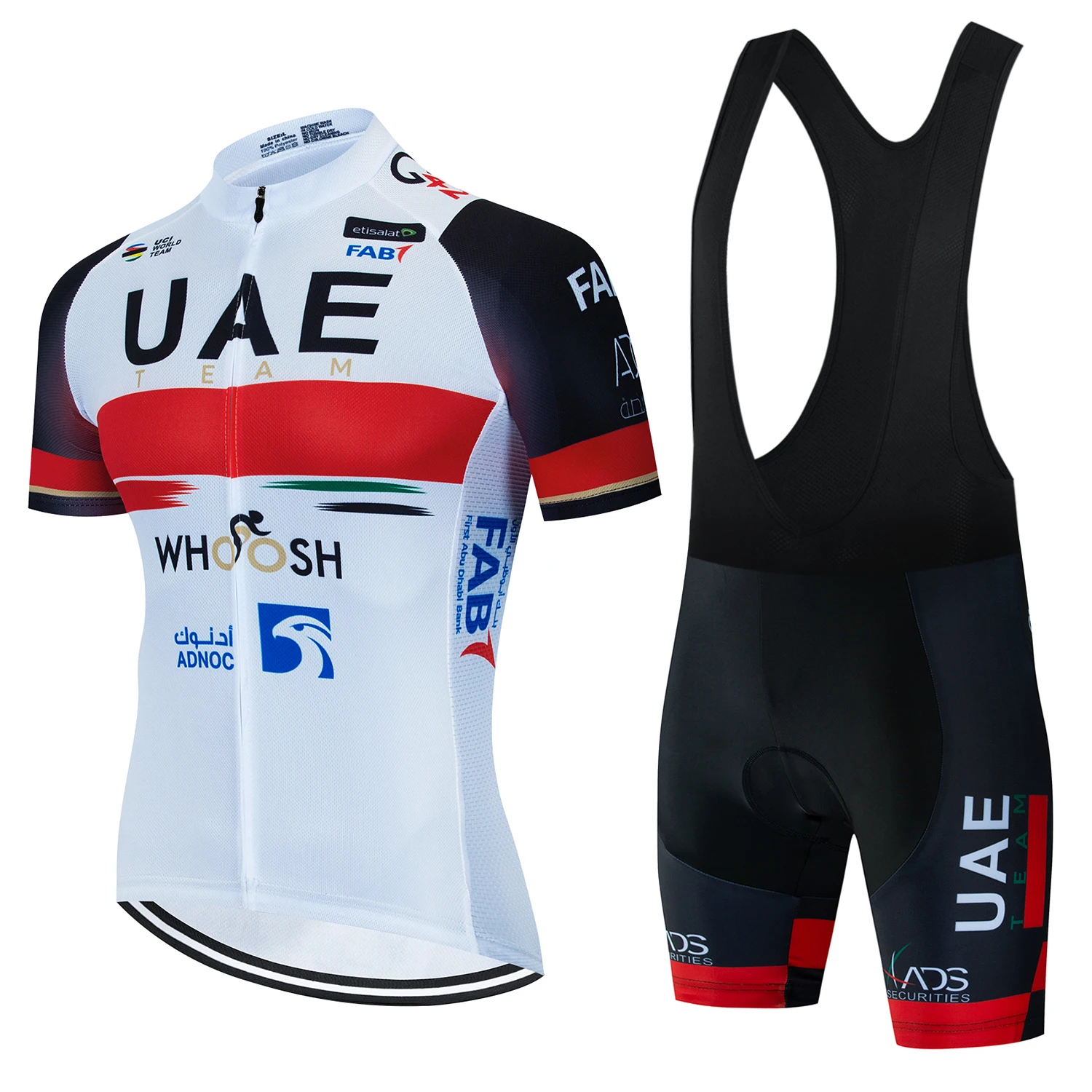 

2023 UAE Cycling Jersey Set Summer Short Sleeve Breathable Men's MTB Bike Cycling Clothing Maillot Ropa Ciclismo Uniform Suit
