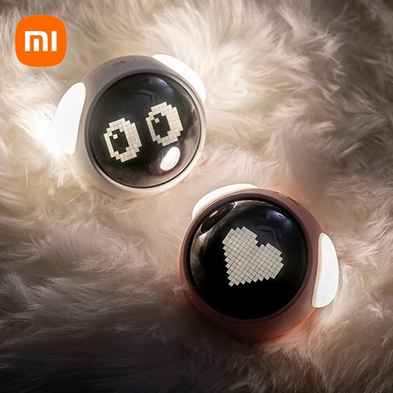 Xiaomi Cute Expression Alarm Clock Snooze Indoor Digital Alarm Clocks Voice Control Intelligence LED Night Lamp For Bedside Gift
Xiaomi Cute Expression Alarm Clock Snooze Indoor Digital Alarm Clocks Voice Control Intelligence LED Night Lamp For Bedside Gift