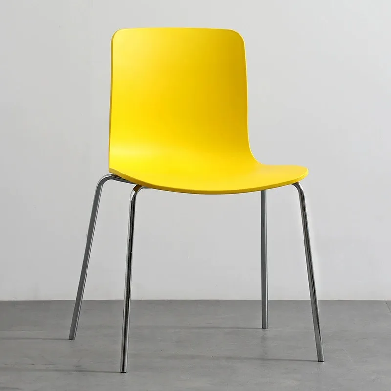 Nordic Plastic Dining Stools Backrest Modern Minimalist Metal Chairs Small Dining Room Furniture Electroplated Steel Chair Legs
Nordic Plastic Dining Stools Backrest Modern Minimalist Metal Chairs Small Dining Room Furniture Electroplated Steel Chair Legs