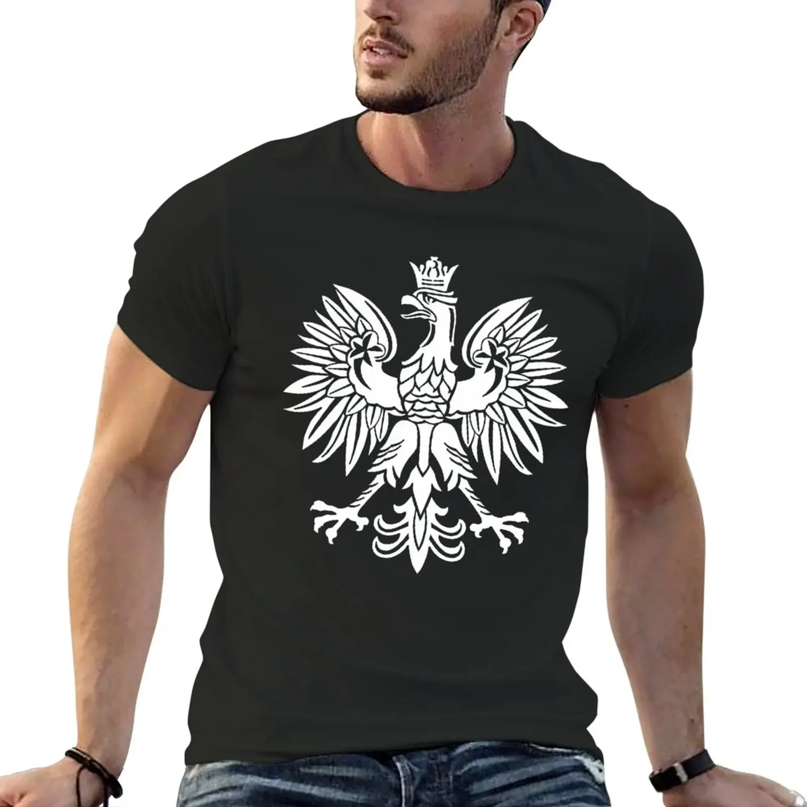 White Polish Eagle Symbol T-Shirt sublime hippie clothes summer top sports fans T-shirts for men cotton
White Polish Eagle Symbol T-Shirt sublime hippie clothes summer top sports fans T-shirts for men cotton