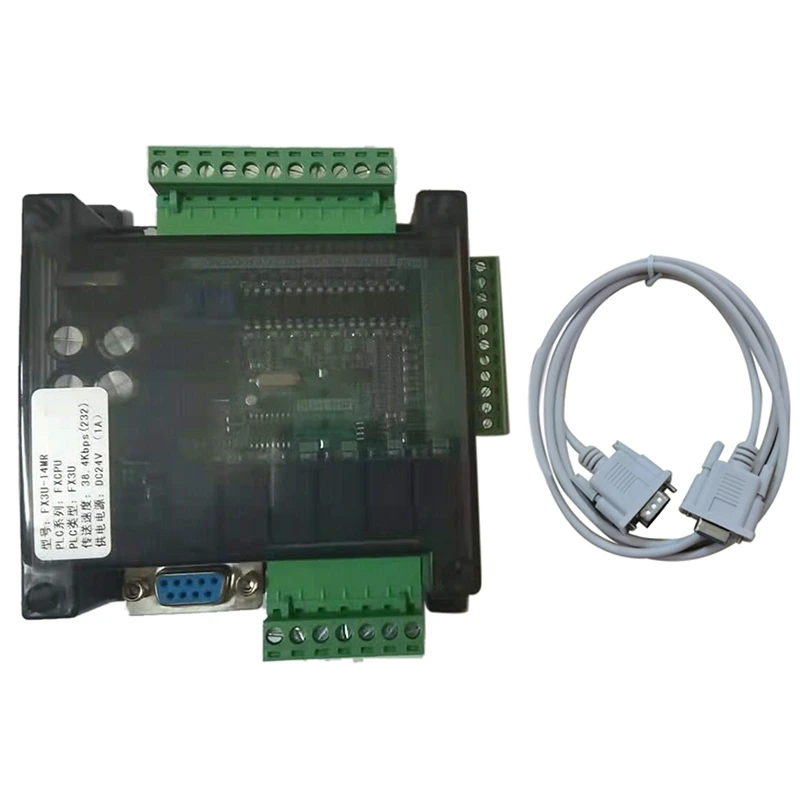 FX3U 14MR 6AD RS485 8 Input 6 Relay Output 6 Analog Input 2 Analog (0-10V) Output Plc Controller RTC (Real Time Clock)
FX3U 14MR 6AD RS485 8 Input 6 Relay Output 6 Analog Input 2 Analog (0-10V) Output Plc Controller RTC (Real Time Clock)