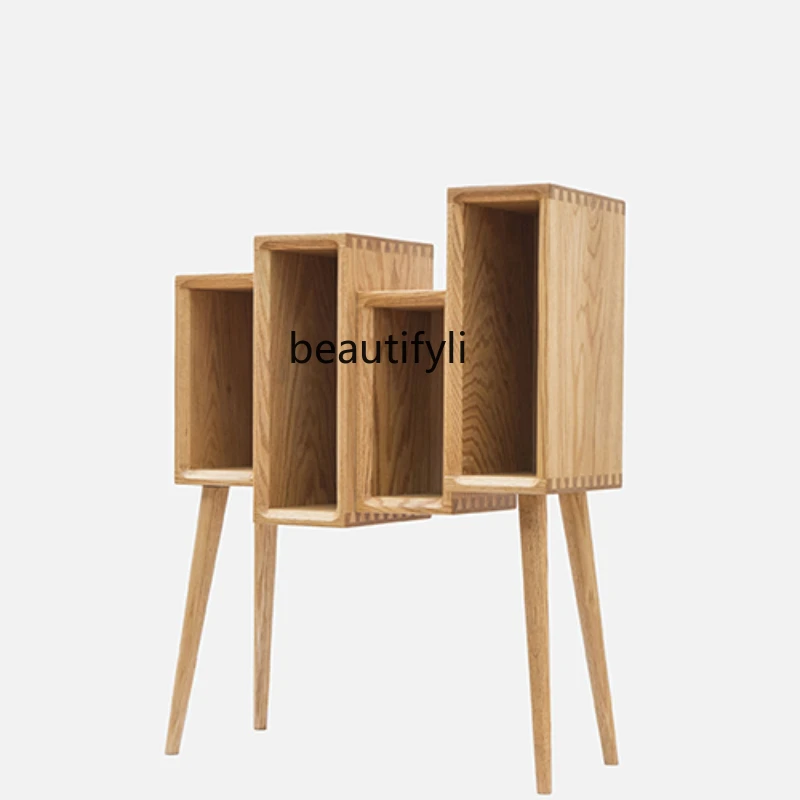 yj Nordic Solid Wood Small Bookshelf Simple Magazine Cabinet Sofa Side Cabinet Side Table Corner Table Creative Bedside Table
yj Nordic Solid Wood Small Bookshelf Simple Magazine Cabinet Sofa Side Cabinet Side Table Corner Table Creative Bedside Table