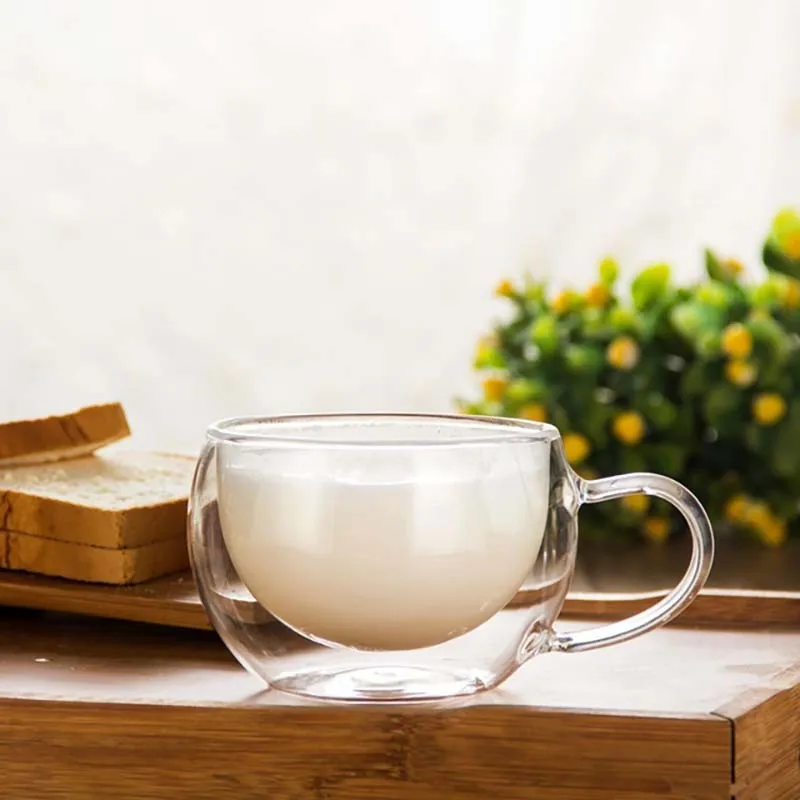 Double Bottom Glass Mugs for Coffee Juice Water Cups Drinking Tumbler Vodka Cup Whiskey Wine Glasses Tea Mug 200ml 300ml
Double Bottom Glass Mugs for Coffee Juice Water Cups Drinking Tumbler Vodka Cup Whiskey Wine Glasses Tea Mug 200ml 300ml