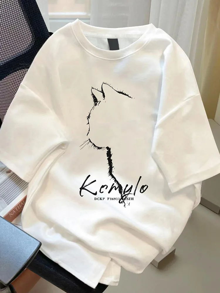 Новинка футболка с принтом короны повседневные топы с коротким рукавом летние парные футболки для влюбленных Харадзюку мужская женская одежда Y2k футболки
Новинка футболка с принтом короны повседневные топы с коротким рукавом летние парные футболки для влюбленных Харадзюку мужская женская одежда Y2k футболки