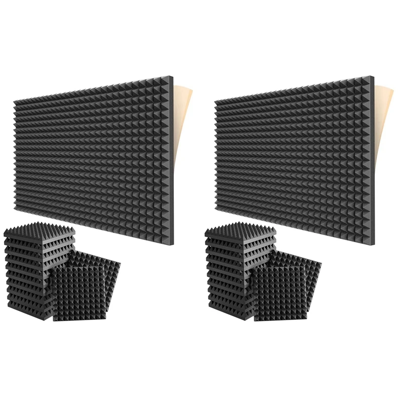 Самоклеящиеся звукостойкие пенопластовые панели 2x12x1, 2 дюйма, акустические панели высокой плотности, акустическая пена с пирамидным дизайном, 24 упаковки
Самоклеящиеся звукостойкие пенопластовые панели 2x12x1, 2 дюйма, акустические панели высокой плотности, акустическая пена с пирамидным дизайном, 24 упаковки