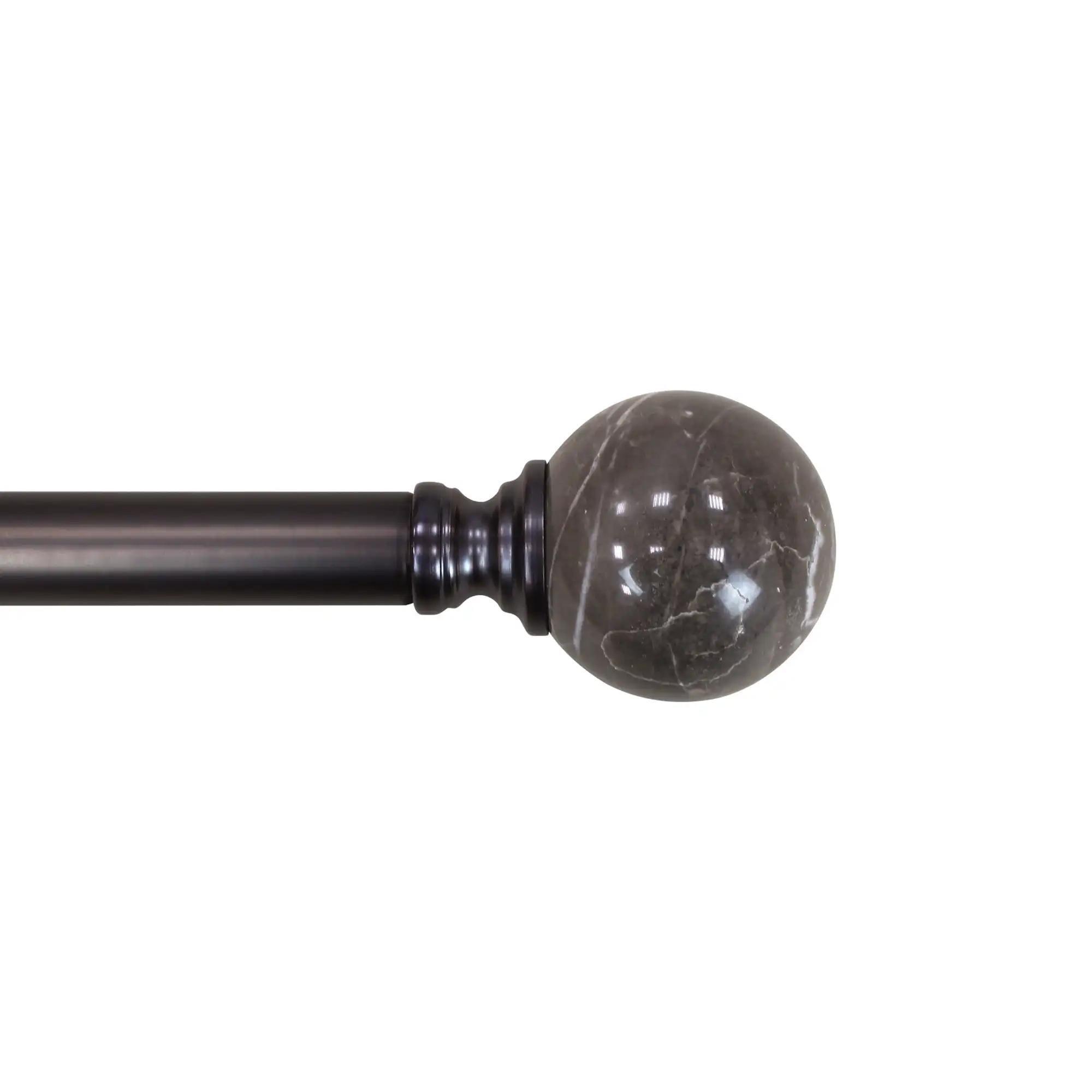 

Better Homes & Gardens 1" Oil-Rubbed Bronze Brown Marble Single Curtain Rod 42-120"