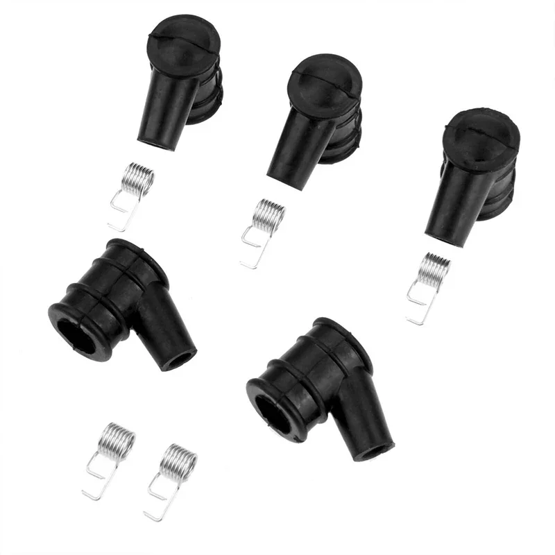 5 Sets 2-Stroke Ignition Coil Cap With Springs Set For 45CC52CC58CC Chain Saw Accessories Part Garden Power Tools High Quality
5 Sets 2-Stroke Ignition Coil Cap With Springs Set For 45CC52CC58CC Chain Saw Accessories Part Garden Power Tools High Quality