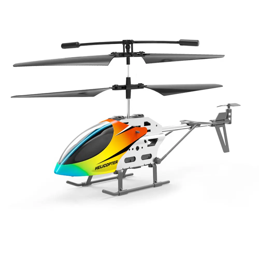 

3.5CH Intelligent Obstacle Avoidance Airflow Fixed Height USB Charging RC Helicopter with LED Light Model aircraft toys