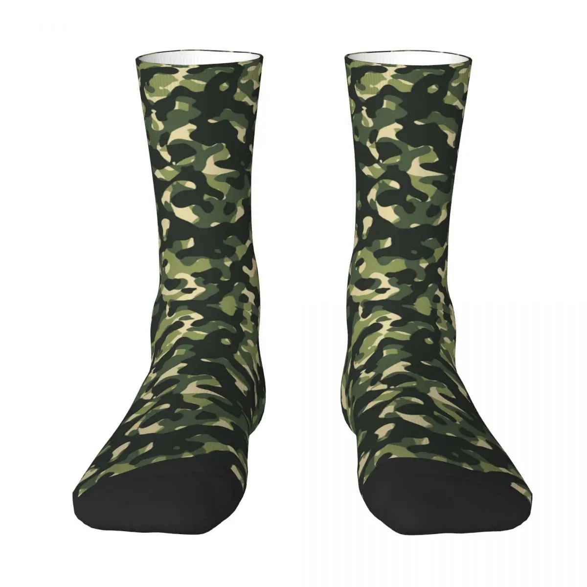 

Army Camouflage Military Design Sock Socks Men Women Polyester Stockings Customizable Sweetshirt