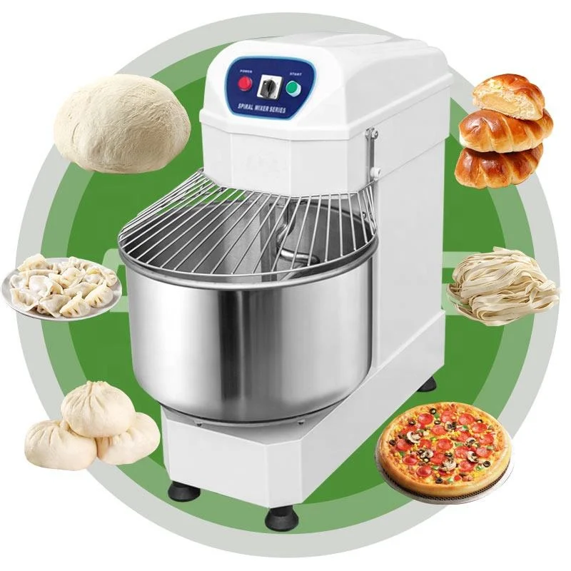 

Commercial Baking Bread Dough Spiral Food Mixer Stainless Steel Bakery Bread Flour Mixing Machine Baking Equipment