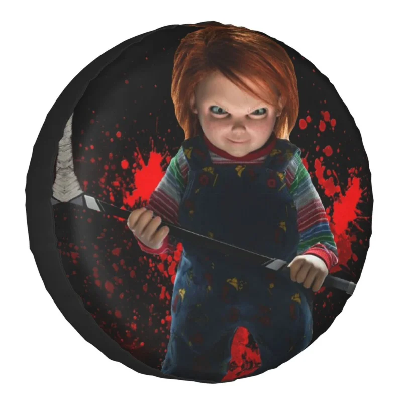 Chucky Friend Til The End Spare Tire Cover for Jeep Mitsubishi Pajero Custom Horror Halloween Car Wheel Covers 14" 15" 16" 17"
Chucky Friend Til The End Spare Tire Cover for Jeep Mitsubishi Pajero Custom Horror Halloween Car Wheel Covers 14" 15" 16" 17"