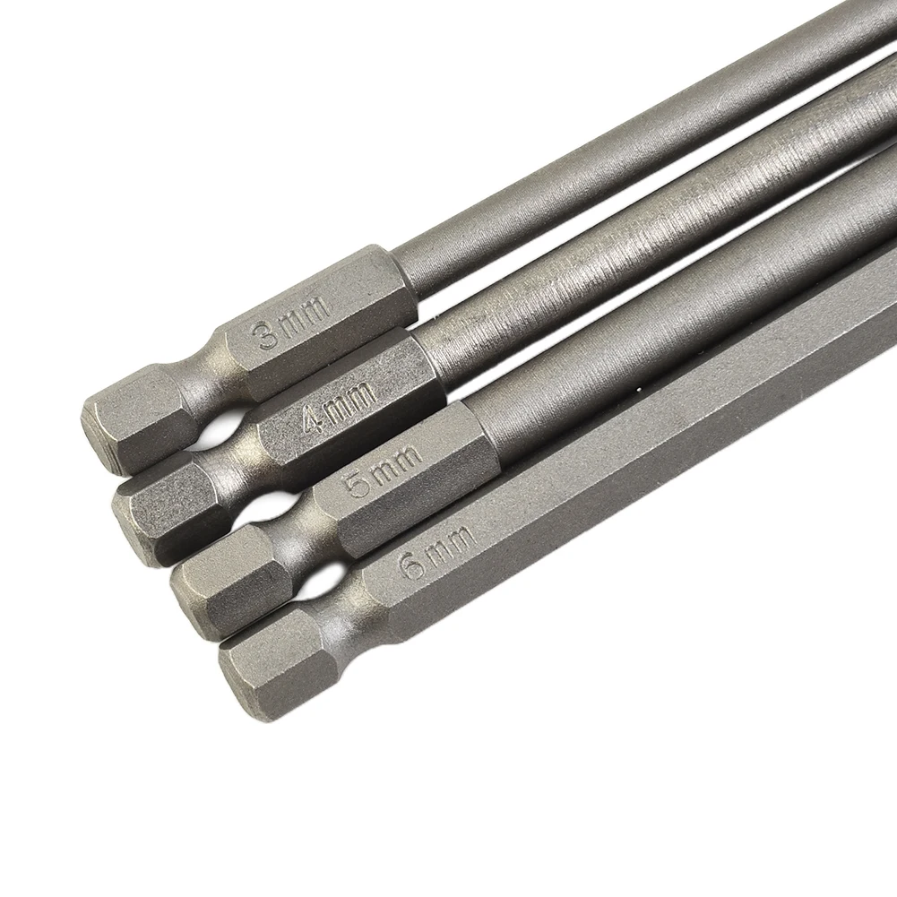 Tool Hex Screwdriver Bits Useful Convenient High Quality Portable Practical Screwdriver Bits 3/4/5/6mm 4* Brand New
Tool Hex Screwdriver Bits Useful Convenient High Quality Portable Practical Screwdriver Bits 3/4/5/6mm 4* Brand New