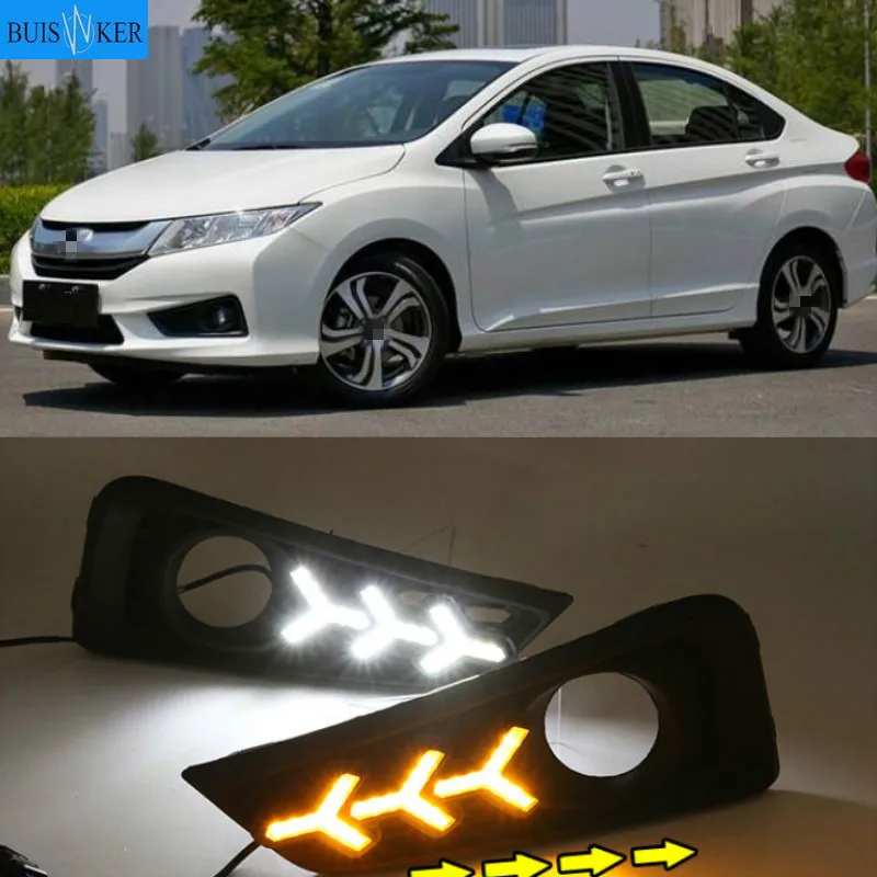 1 комплект для Honda City 2015 2016 DRL Дневной светильник LED DRL с поворотник противотуманных фар Реле Дневной светильник Тюнинг автомобилей
1 комплект для Honda City 2015 2016 DRL Дневной светильник LED DRL с поворотник противотуманных фар Реле Дневной светильник Тюнинг автомобилей
