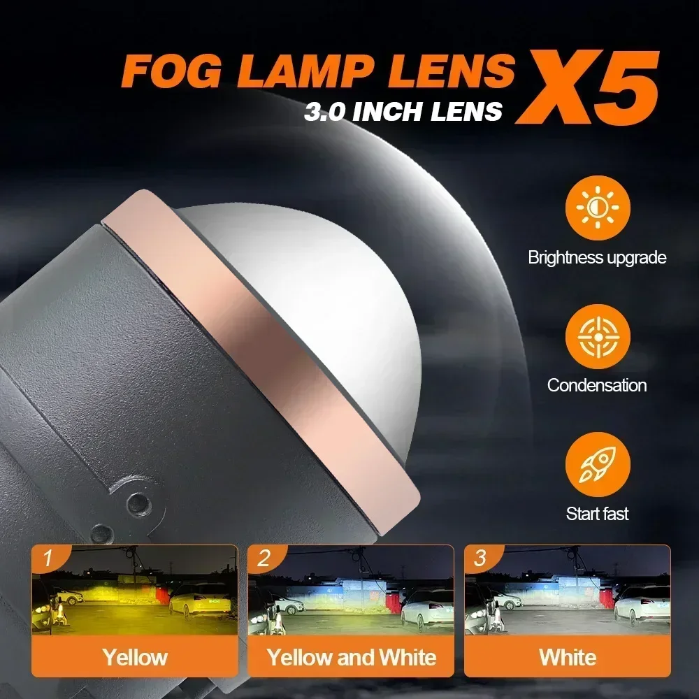 4300k 6000k Dual Direct Laser Fog Lamp Lens for Enhanced Driving Safety Toyota Honda Ford Universal model
4300k 6000k Dual Direct Laser Fog Lamp Lens for Enhanced Driving Safety Toyota Honda Ford Universal model