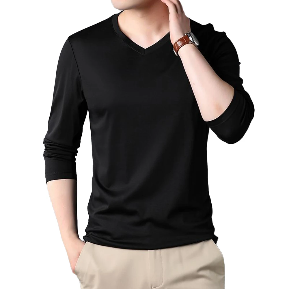 

Hot New Stylish Comfy Fashion Mens T Shirt Full Sleeve Handsome Long Sleeve Muscle Pullovers Casual Comfortable