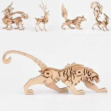 3D Wooden Puzzle Deer Tiger Wolf Model Building Kit Educational Toy Figure Craft Gift Kids Adult Home Decor
3D Wooden Puzzle Deer Tiger Wolf Model Building Kit Educational Toy Figure Craft Gift Kids Adult Home Decor