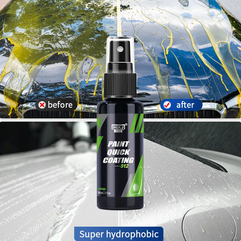 Ceramic Coating More Shine Fortify Quick Coat Hydrophobic Polish Waterless Car Wash Wax and Long Lasting Protection S12 HGKJ 
Ceramic Coating More Shine Fortify Quick Coat Hydrophobic Polish Waterless Car Wash Wax and Long Lasting Protection S12 HGKJ