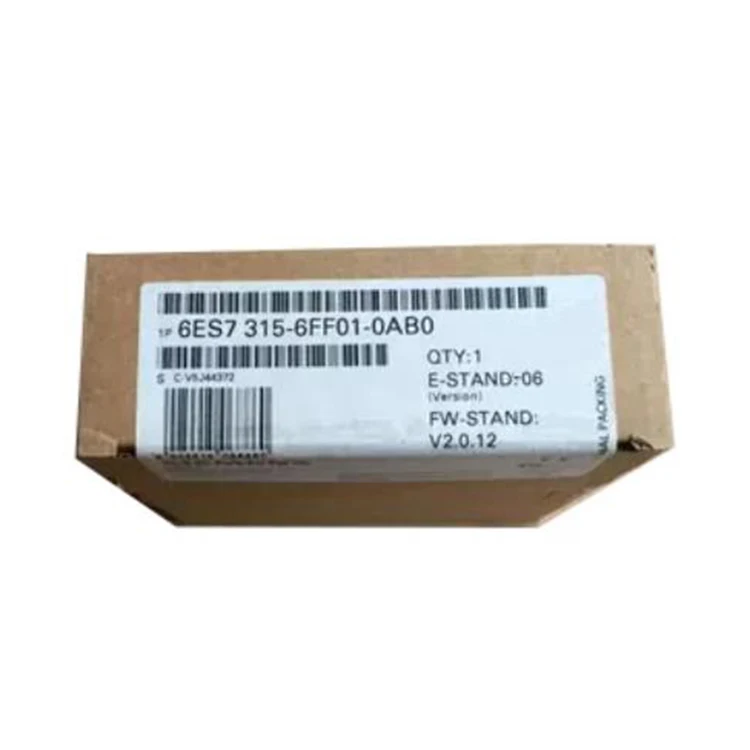 

New original packaging 1 year warranty 6ES7315-6FF01-0AB0 6ES7 315-6FF01-0AB0 No.24arehouse spot Immediately sent