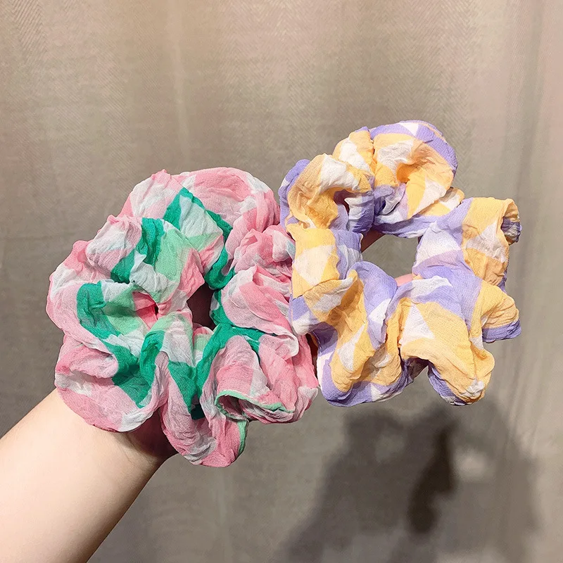 Color Contrast Large Hair Circle Female Tie Hair Rope Simple Ins Headwear Elastic Hair Bands Color Hair Accessories for Girls 
Color Contrast Large Hair Circle Female Tie Hair Rope Simple Ins Headwear Elastic Hair Bands Color Hair Accessories for Girls