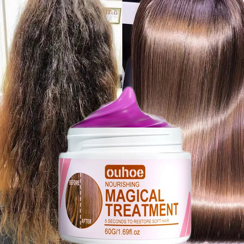 

Mighty Keratin Hair Mask Treatment Hair Root Repair Frizz Conditioner Moisturizer Smoothing Damaged Hair Nutrition Protein Care
