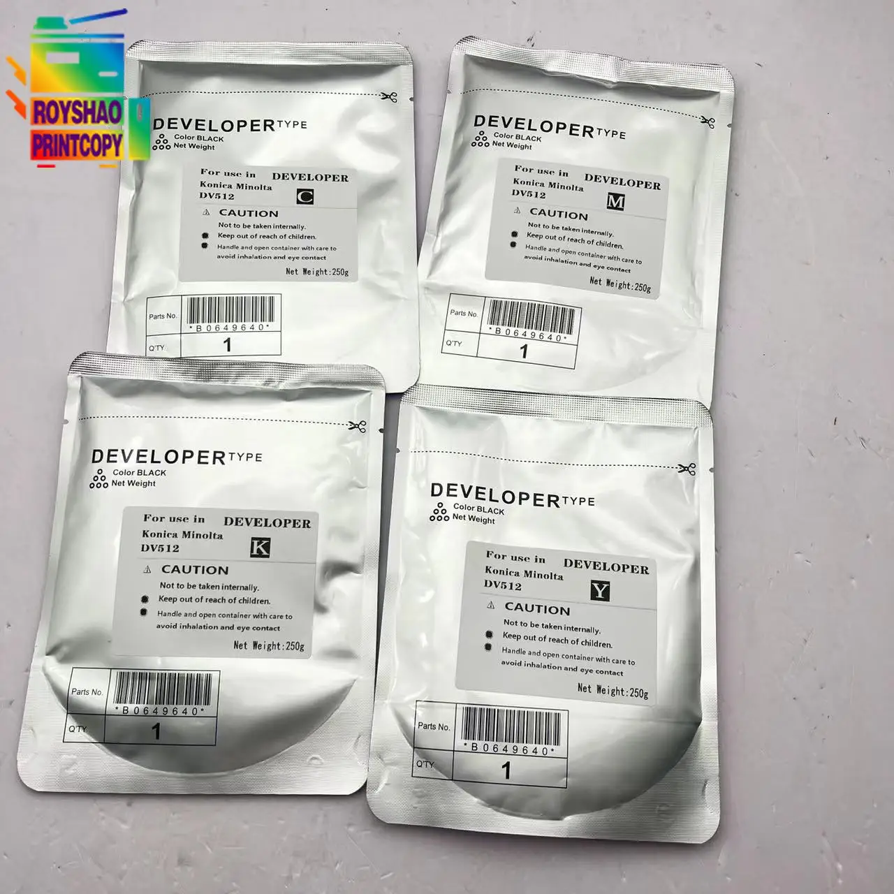 1SET DV512 Developer Powder for Konica Minolta Bizhub C224 C284 C364 Copier Compatible 210G
1SET DV512 Developer Powder for Konica Minolta Bizhub C224 C284 C364 Copier Compatible 210G