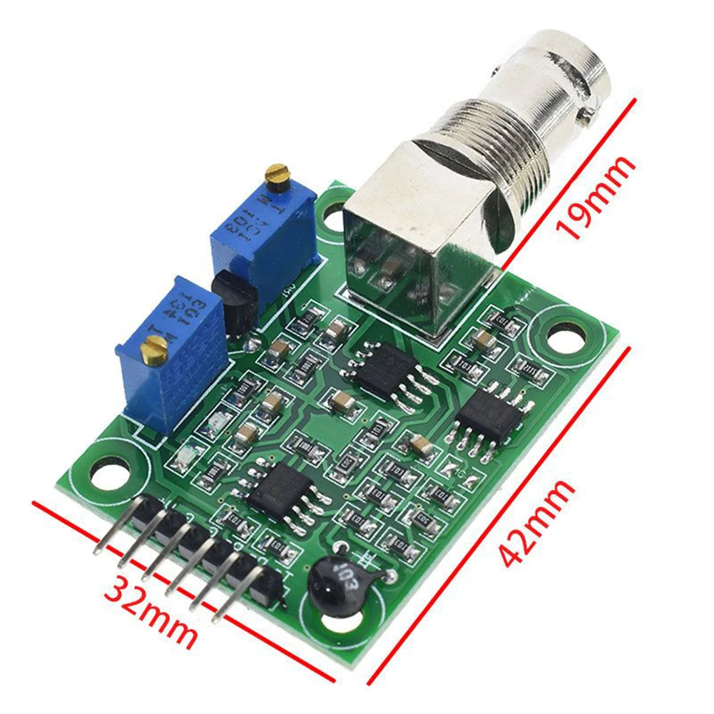 Liquid PH Value Detection Sensor Module Electrode Probe BNC Monitoring Control Board For Arduino BNC Electrode Probe Control
Liquid PH Value Detection Sensor Module Electrode Probe BNC Monitoring Control Board For Arduino BNC Electrode Probe Control