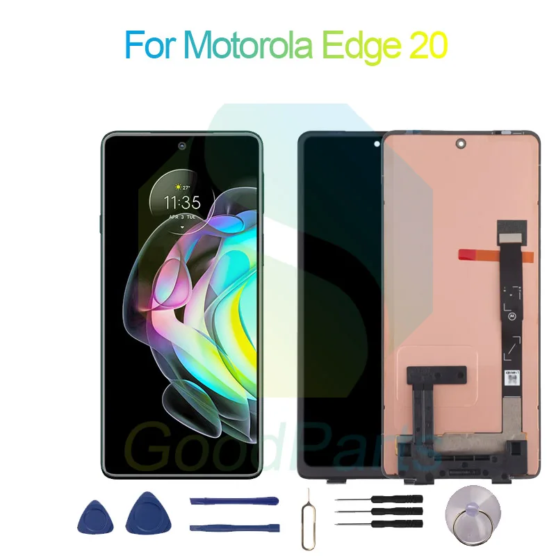 ЖК-дисплей 6,7 дюйма для Motorola Edge 20, сенсорный экран с цифровым преобразователем в сборе для замены
ЖК-дисплей 6,7 дюйма для Motorola Edge 20, сенсорный экран с цифровым преобразователем в сборе для замены