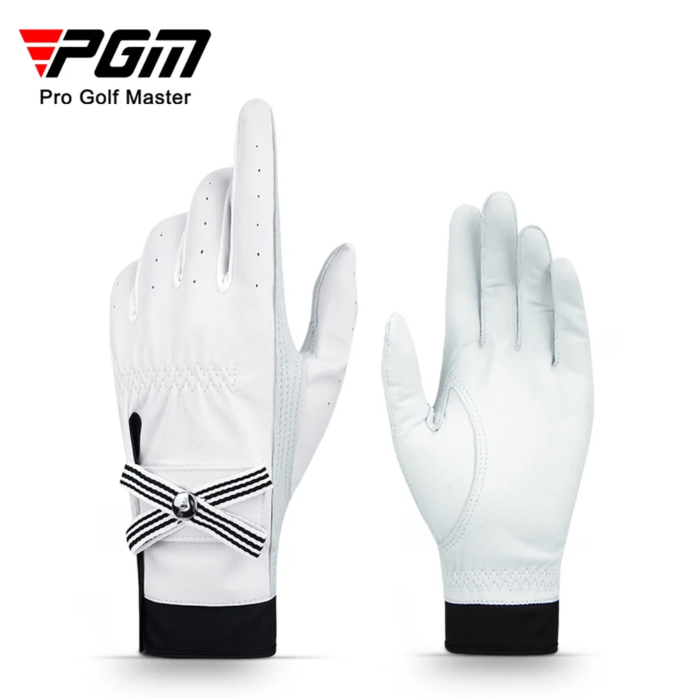 1 Pair PGM Golf Gloves Women Sheepskin Breathable Palm Ladies Genuine Leather Sport Gloves Anti-Slip Training Mittens Elegant
1 Pair PGM Golf Gloves Women Sheepskin Breathable Palm Ladies Genuine Leather Sport Gloves Anti-Slip Training Mittens Elegant