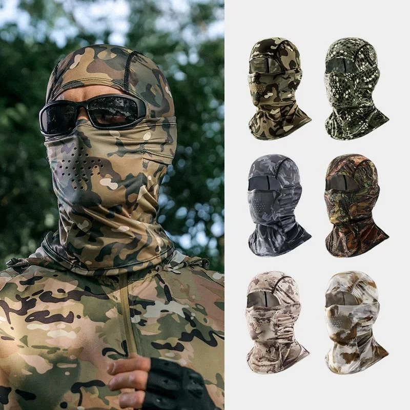 Balaclava For Men Summer Headgear Sunscreen Uv-Proof Camouflage Ice Silk Beanie Fishing Motorcycle Riding Mask Full Face Hat
Balaclava For Men Summer Headgear Sunscreen Uv-Proof Camouflage Ice Silk Beanie Fishing Motorcycle Riding Mask Full Face Hat