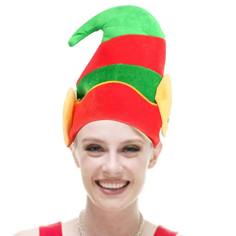 Elf Hat With Ears Elf Hats For Kids & Adults Red And Green Christmas Hat With Curved Tip And Cute Elf Ears For Kids Adults
Elf Hat With Ears Elf Hats For Kids & Adults Red And Green Christmas Hat With Curved Tip And Cute Elf Ears For Kids Adults