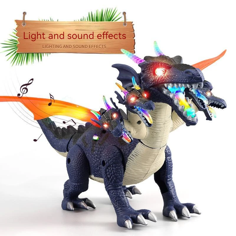 Childrens Electric Toy Five Headed Flying Dragons Walkable Wing Swinging Dinosaur Model With Light And Sound Toys For Kids
Childrens Electric Toy Five Headed Flying Dragons Walkable Wing Swinging Dinosaur Model With Light And Sound Toys For Kids