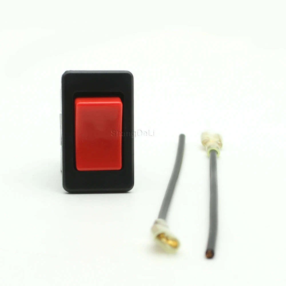 Car 24V Refitted General Power On Off Switch Push button Switch Rocker Switch With Wire Fit For Universal
Car 24V Refitted General Power On Off Switch Push button Switch Rocker Switch With Wire Fit For Universal