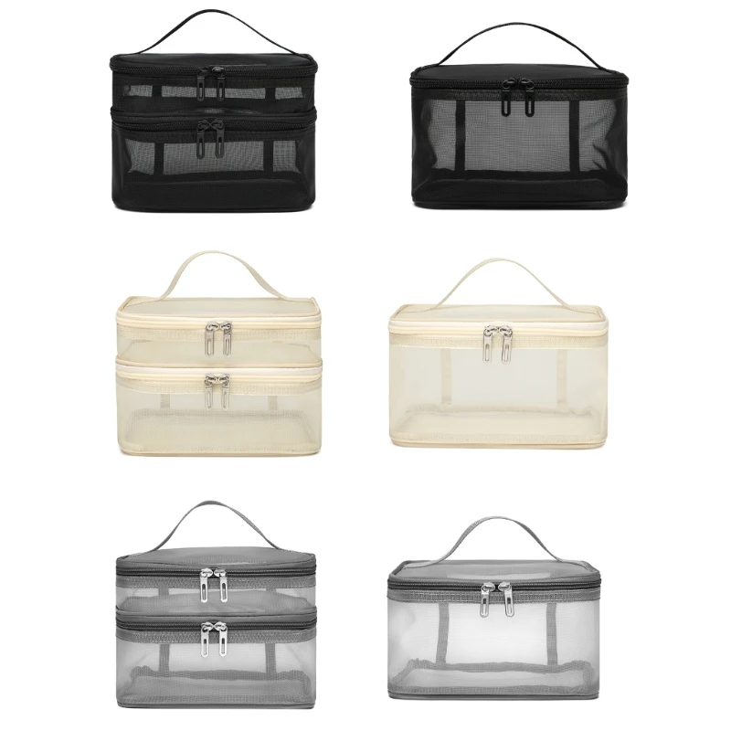 E74B косметичка для туалетных принадлежностей для личной гигиены, косметическая сетчатая водонепроницаемая сумка, нейлоновый 
E74B косметичка для туалетных принадлежностей для личной гигиены, косметическая сетчатая водонепроницаемая сумка, нейлоновый