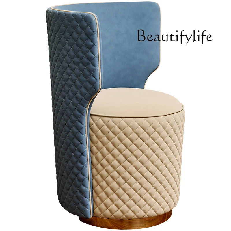 European Creative Make-up Chair Italian Minimalist Soft Bag Cosmetic Chair Modern Light Luxury Home Armchair
European Creative Make-up Chair Italian Minimalist Soft Bag Cosmetic Chair Modern Light Luxury Home Armchair