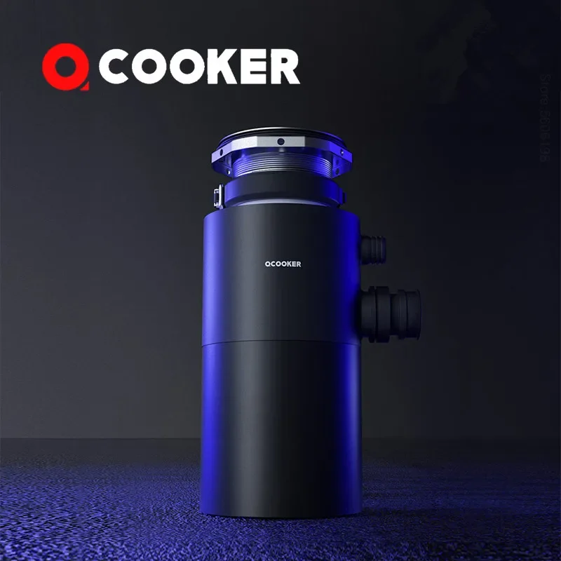 

NEW QCOOKER Food Waste Disposers Home garbage shredder kitchen sink disposal chopper appliance food crusher Five-level grinding