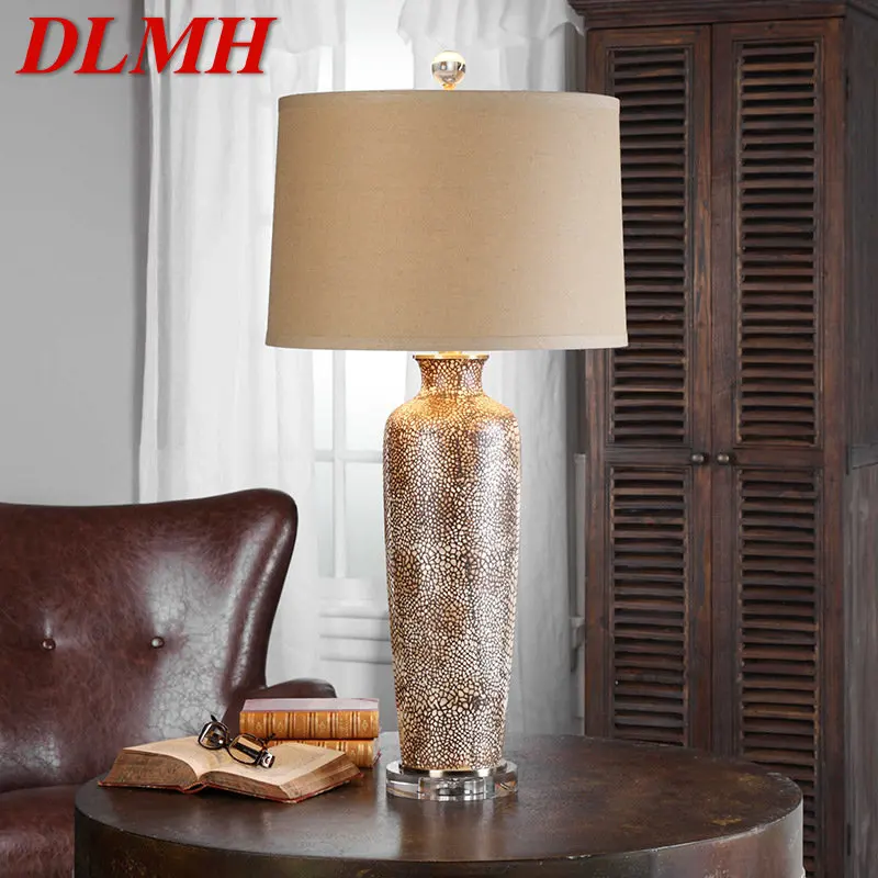 DLMH American Style Ceramic Table Lamp LED Vintage Creative Luxury Desk Lights for Home Living Bedroom Bedside Decor
DLMH American Style Ceramic Table Lamp LED Vintage Creative Luxury Desk Lights for Home Living Bedroom Bedside Decor