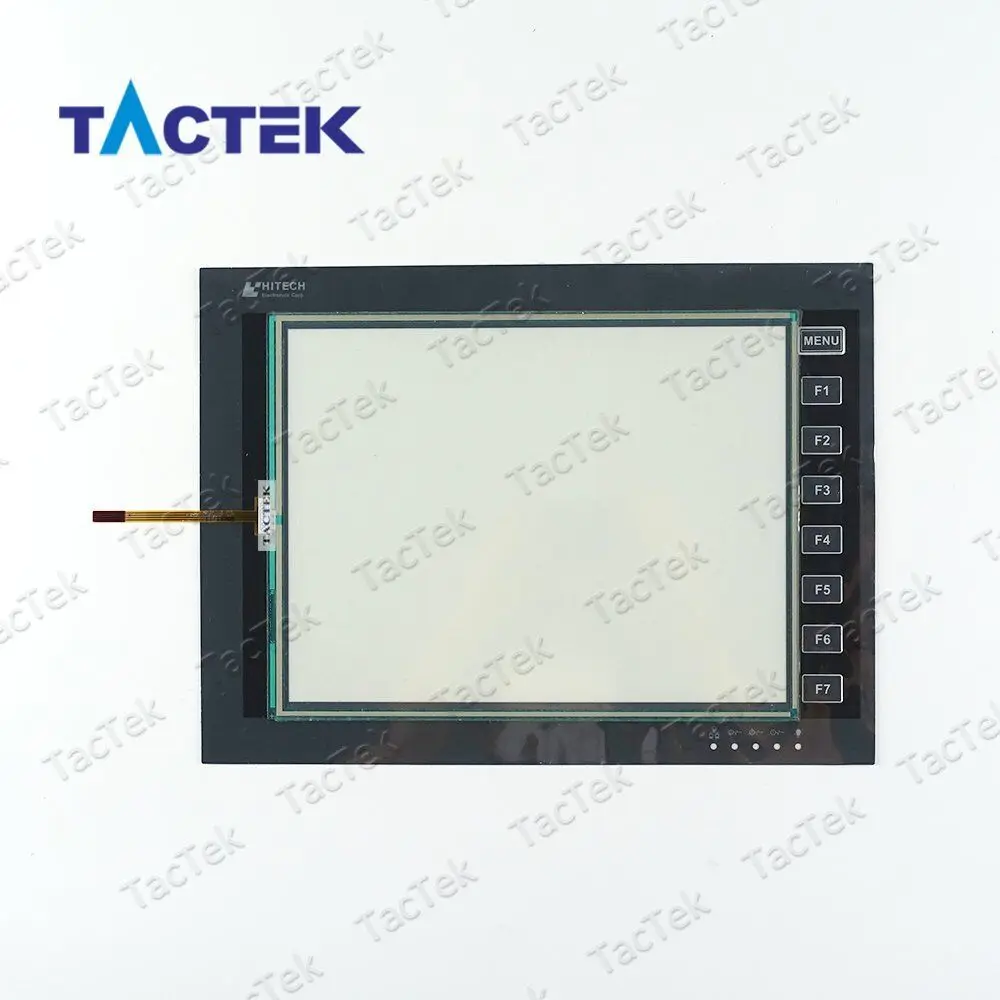 

PWS6A00T-P Touch Screen Panel Digitizer Glass for Hitech PWS6A00T-P with Overlay