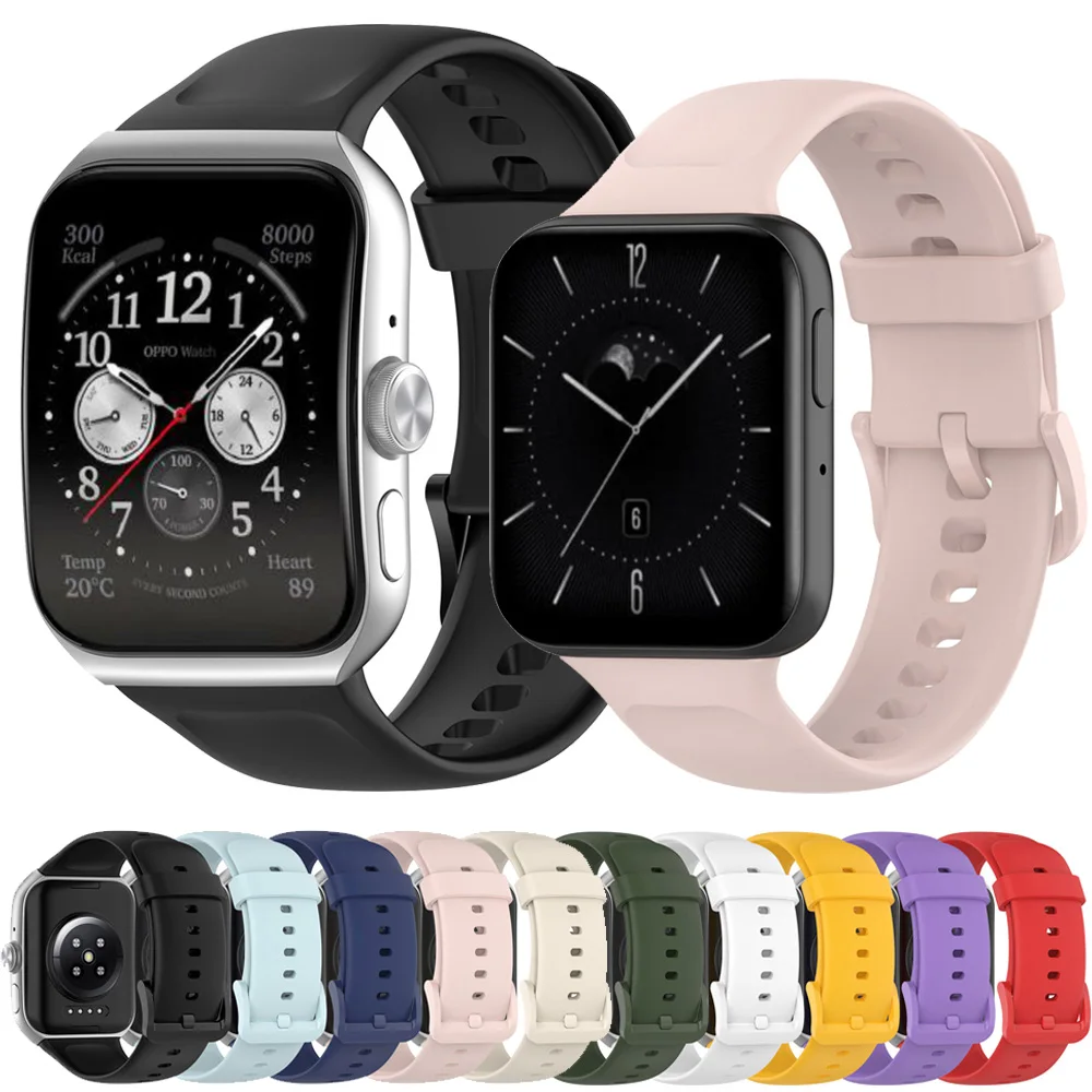 For Oppo Watch 3 & Watch3 pro SmartWatch Original Strap Silicone Watch Band Replacement WristBand TPU Bracelet Correa
For Oppo Watch 3 & Watch3 pro SmartWatch Original Strap Silicone Watch Band Replacement WristBand TPU Bracelet Correa