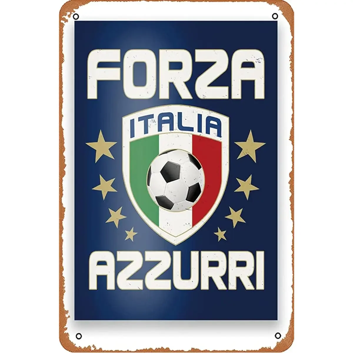 Decorative Vintage Metal Tin Sign Italian Blue Legion Italian Shield Sign Football Team Metal Tin Sign Vintage Cafe Bar
Decorative Vintage Metal Tin Sign Italian Blue Legion Italian Shield Sign Football Team Metal Tin Sign Vintage Cafe Bar
