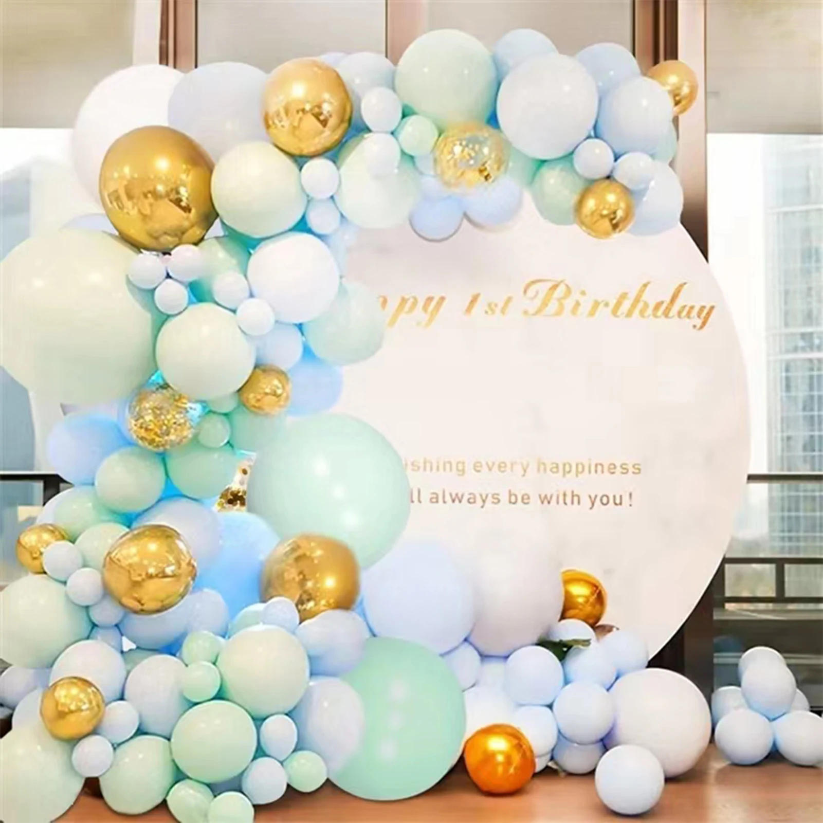 136Pcs Macaron Confetti Latex Balloon Garland Arch Kit, Decoration for Wedding, Birthday Party, Baby Shower, Party Decor136Pcs M
136Pcs Macaron Confetti Latex Balloon Garland Arch Kit, Decoration for Wedding, Birthday Party, Baby Shower, Party Decor136Pcs M