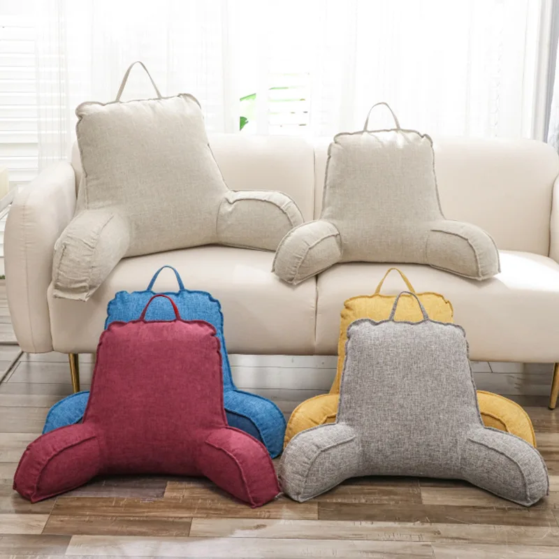 Reading Pillow for Bed Adult Size, Back Rest Pillow with Arms, Use As A Back Pillow for Sitting in Bed for Bedrest
Reading Pillow for Bed Adult Size, Back Rest Pillow with Arms, Use As A Back Pillow for Sitting in Bed for Bedrest