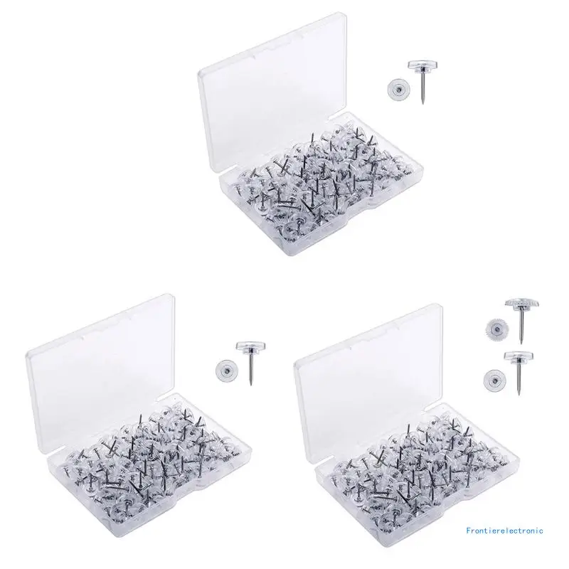 Push Pins for Cork Board, Clear Sewing Pin with Clear Box for Fabric Sewing DropShipping
Push Pins for Cork Board, Clear Sewing Pin with Clear Box for Fabric Sewing DropShipping