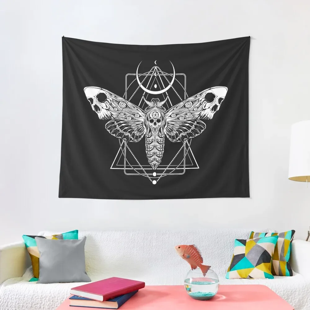 

Surreal Death Moth Tapestry Decor Home House Decoration Wallpaper Wallpaper Bedroom Tapestry
