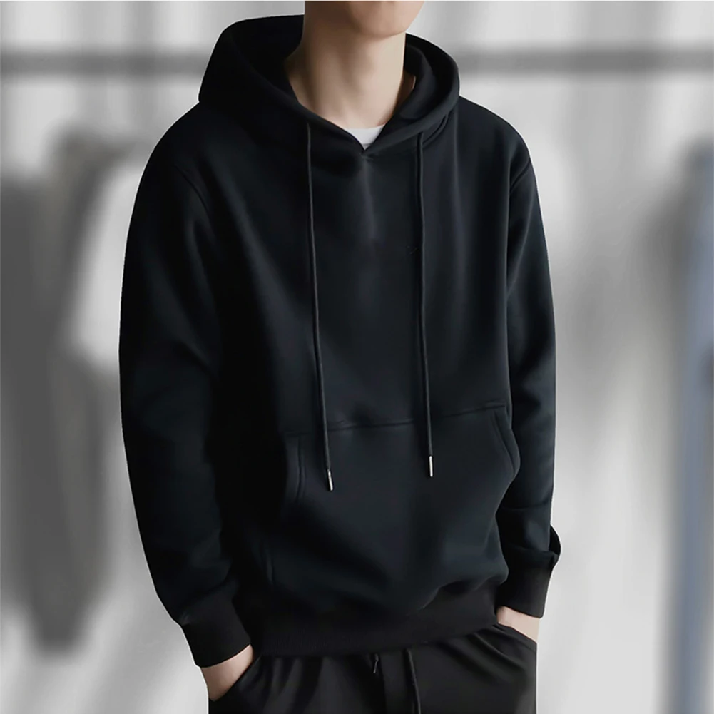 Men Autumn Winter Casual Plain Thickened Long Sleeve Pullover Hoodies Hooded Sweatshirts Jumper Tops Pocket Hoodies Male Coat
Men Autumn Winter Casual Plain Thickened Long Sleeve Pullover Hoodies Hooded Sweatshirts Jumper Tops Pocket Hoodies Male Coat