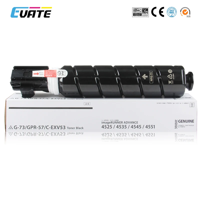 

1PCS NPG-73 GPR-57 C-EXV53 Color Toner Cartridge High-Quality Carbon Powder for Canon iR 4525/4535/4545/4551 Various Copiers