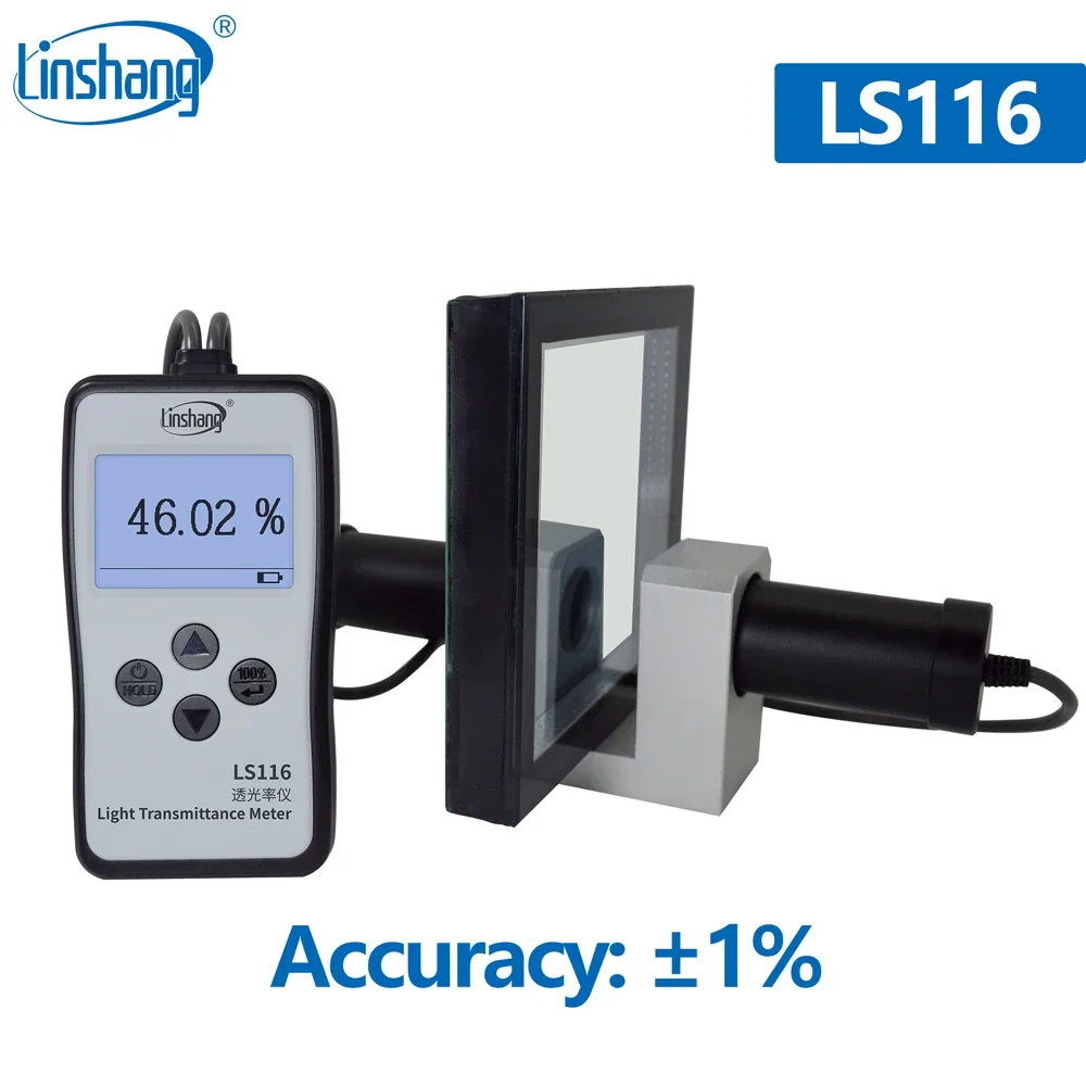 LS116 LS117 Light Transmittance Meter Test VLT Visbile Tansmission of Glass PC PMMA PET Plastic Aluminized Film
LS116 LS117 Light Transmittance Meter Test VLT Visbile Tansmission of Glass PC PMMA PET Plastic Aluminized Film
