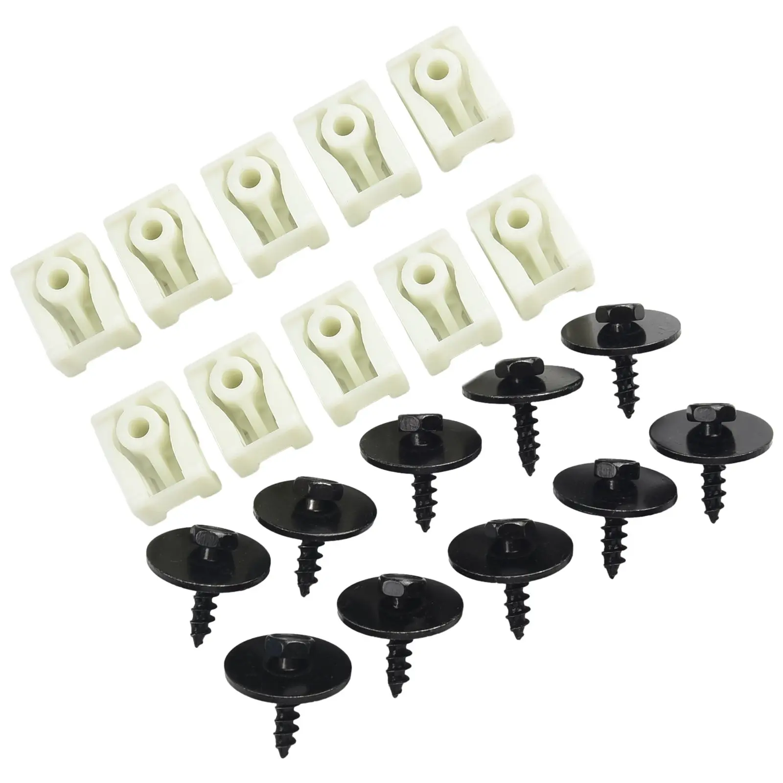 

20pcs For BMW Front Fender Liner C-Clip Hex Bolt Car Accessories 07147311312 07149213164 Auto Fastener Clips